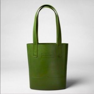 Hunter for Target Rubber Sling Tote Bag: Olive